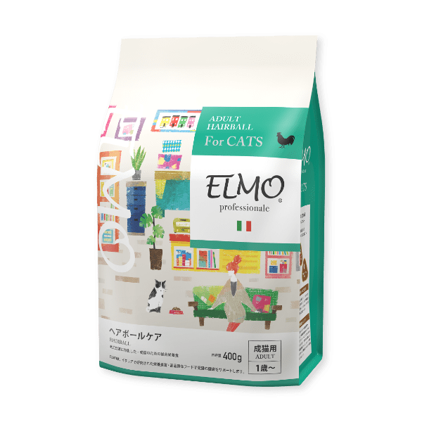 ELMO成猫用1歳〜ヘアボール毛玉ケア4.4kg