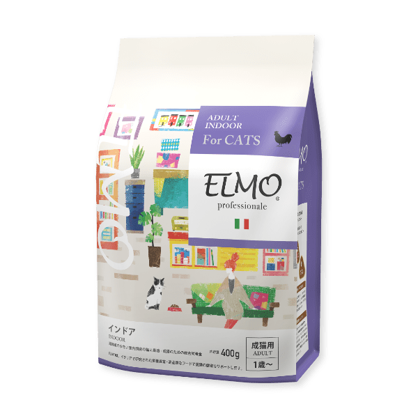 ELMOインドア成猫用キャットフード 5.2kg