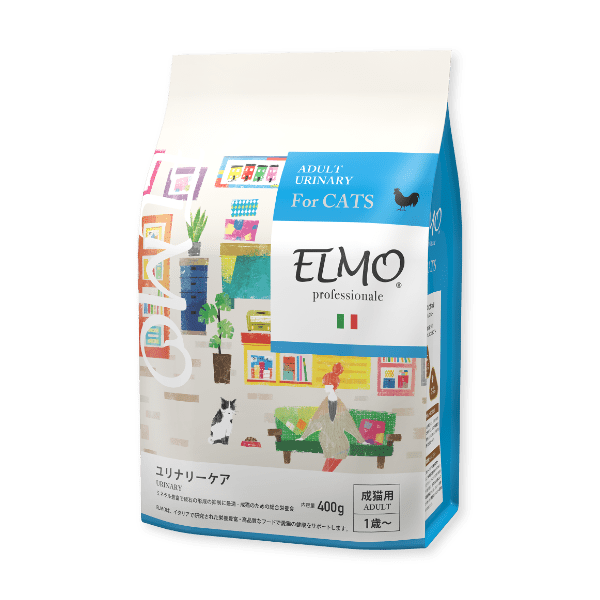 ELMO 成猫用（1歳から）2種類 400g×10袋 - ペットフード